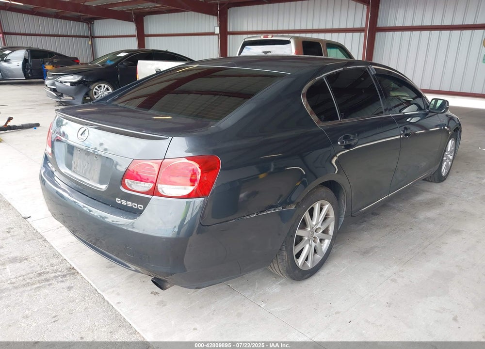 2006 LEXUS GS300 VIN: JTHBH96S665034761
