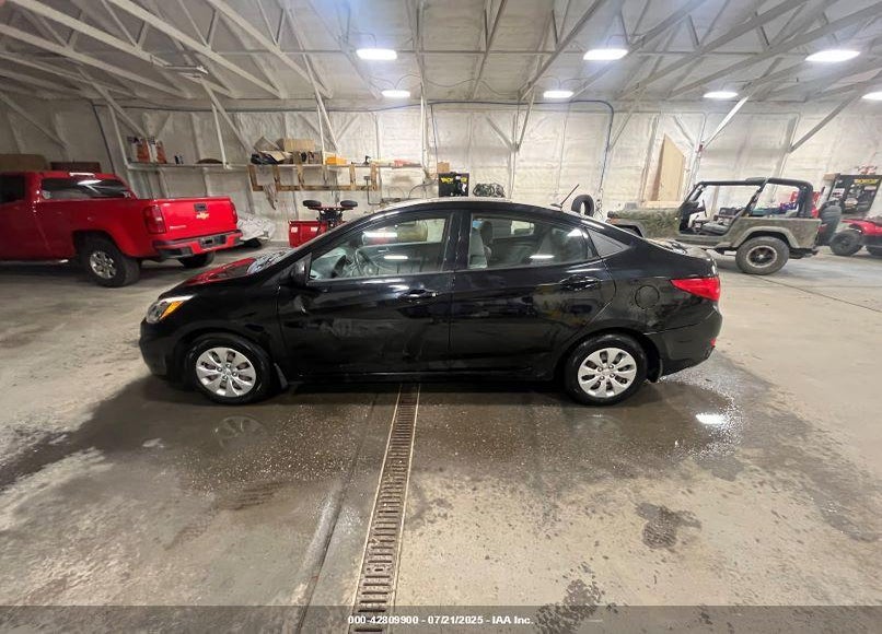 2017 HYUNDAI ACCENT VIN: KMHCT4AE6HU275801