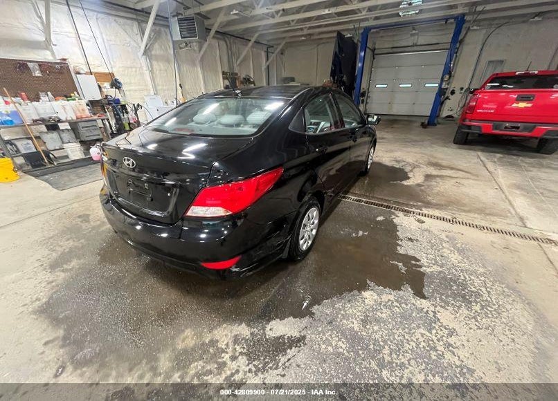 2017 HYUNDAI ACCENT VIN: KMHCT4AE6HU275801