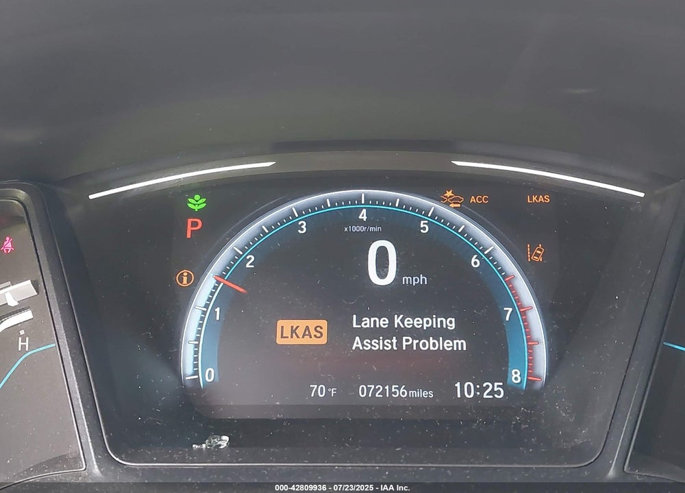 2019 HONDA CIVIC LX VIN: SHHFK7H3XKU422145