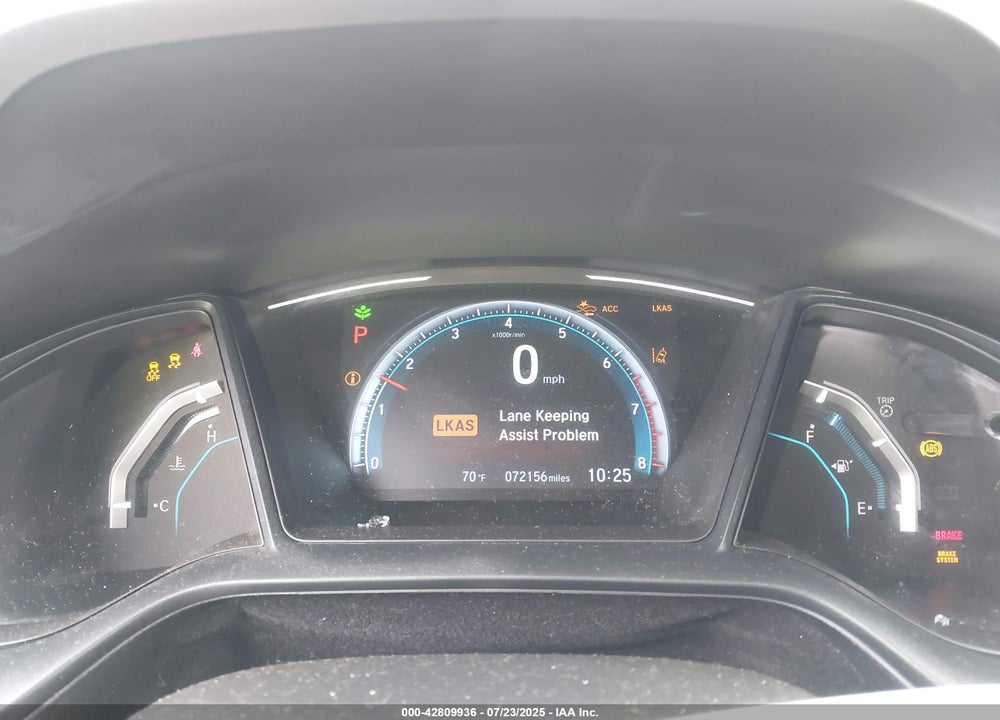 2019 HONDA CIVIC LX VIN: SHHFK7H3XKU422145