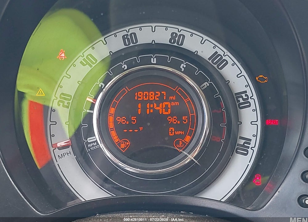 2014 FIAT 500 VIN: 3C3CFFAR9ET167094