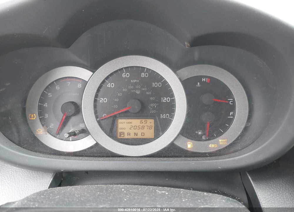 2007 TOYOTA RAV4 VIN: JTMBD32V876052667