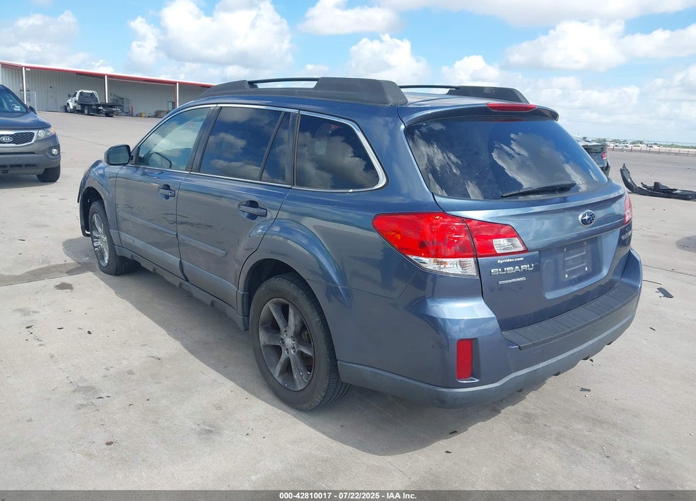 2013 SUBARU OUTBACK VIN: 4S4BRCBCXD3278637