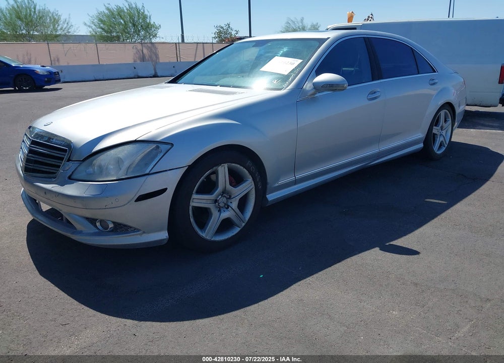 2008 MERCEDES-BENZ S CLASS VIN: WDDNG71X68A155475