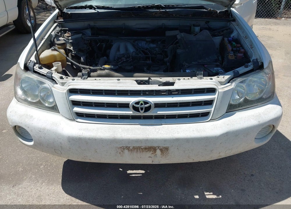 2002 TOYOTA HIGHLANDER VIN: JTEGF21A920060292