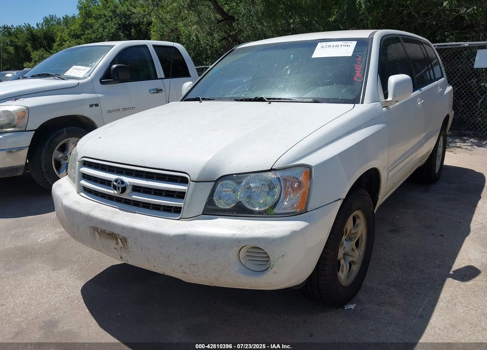 2002 TOYOTA HIGHLANDER VIN: JTEGF21A920060292