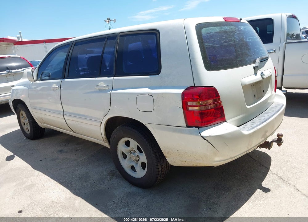 2002 TOYOTA HIGHLANDER VIN: JTEGF21A920060292