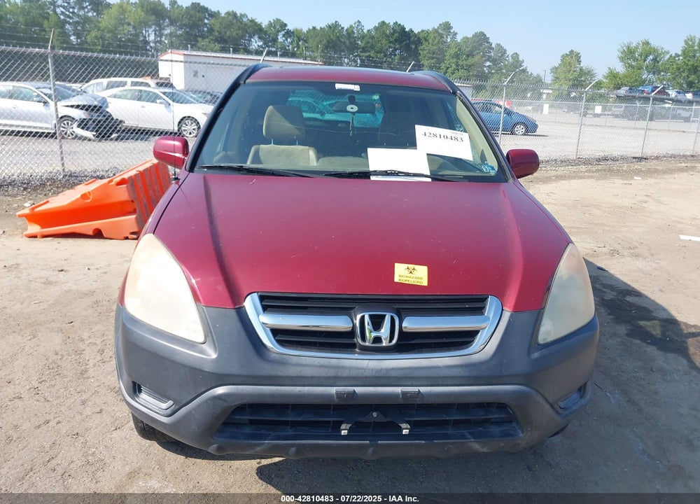 2004 HONDA CR-V VIN: SHSRD78824U240701