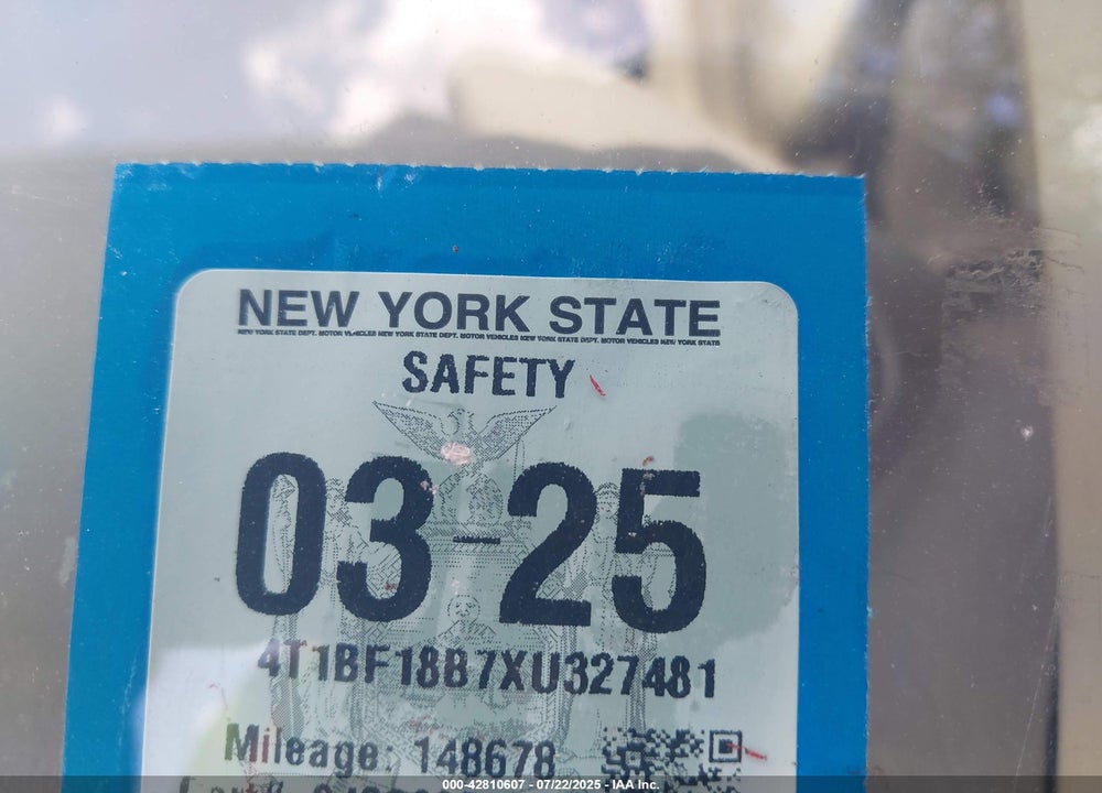 1999 TOYOTA AVALON XLS VIN: 4T1BF18B7XU327481