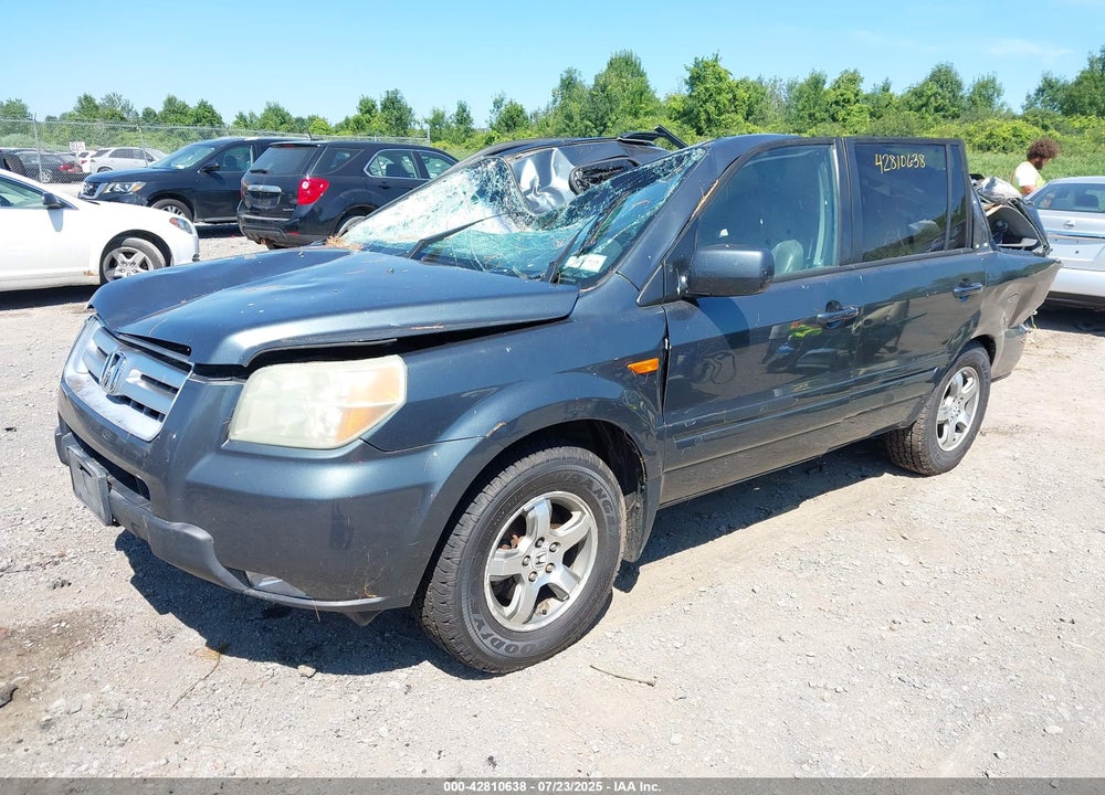 2006 HONDA PILOT VIN: 5FNYF18536B012838
