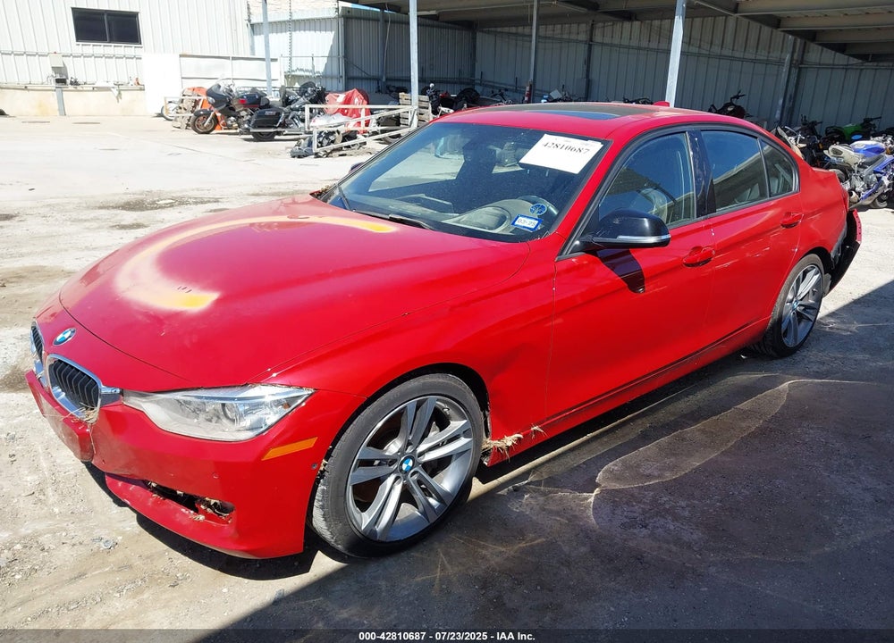 2012 BMW 3 SERIES VIN: WBA3A9C54CFX59867