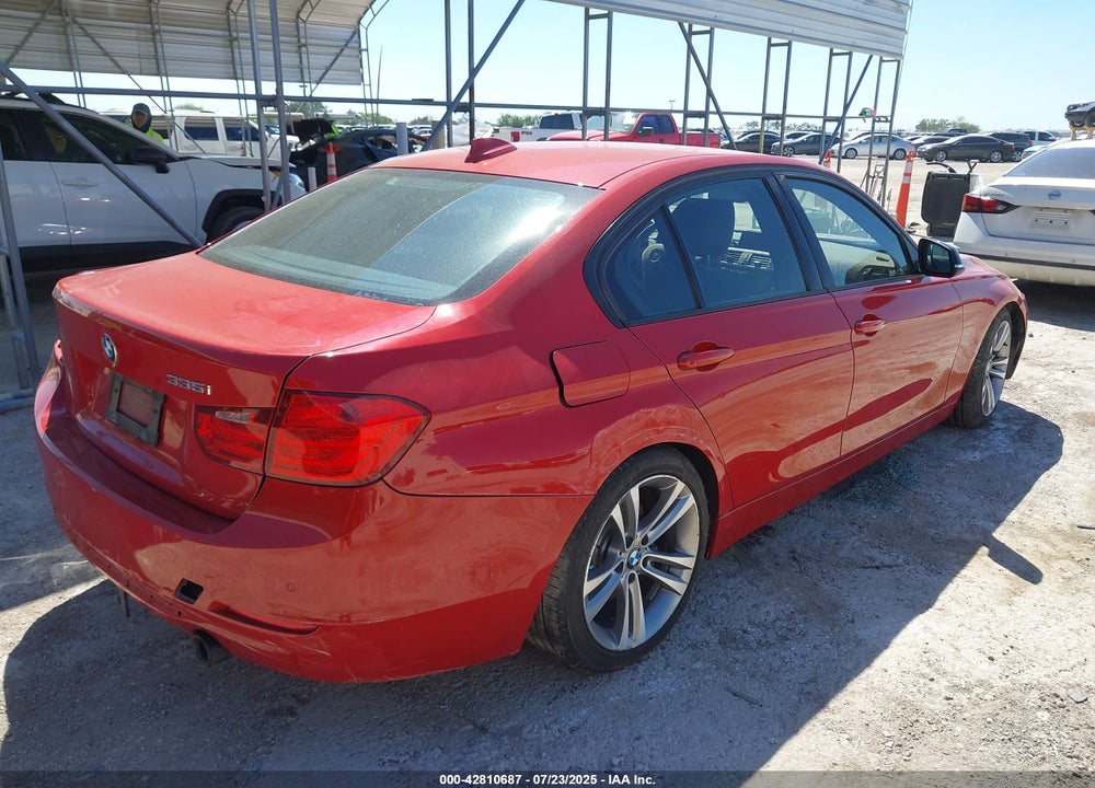 2012 BMW 3 SERIES VIN: WBA3A9C54CFX59867