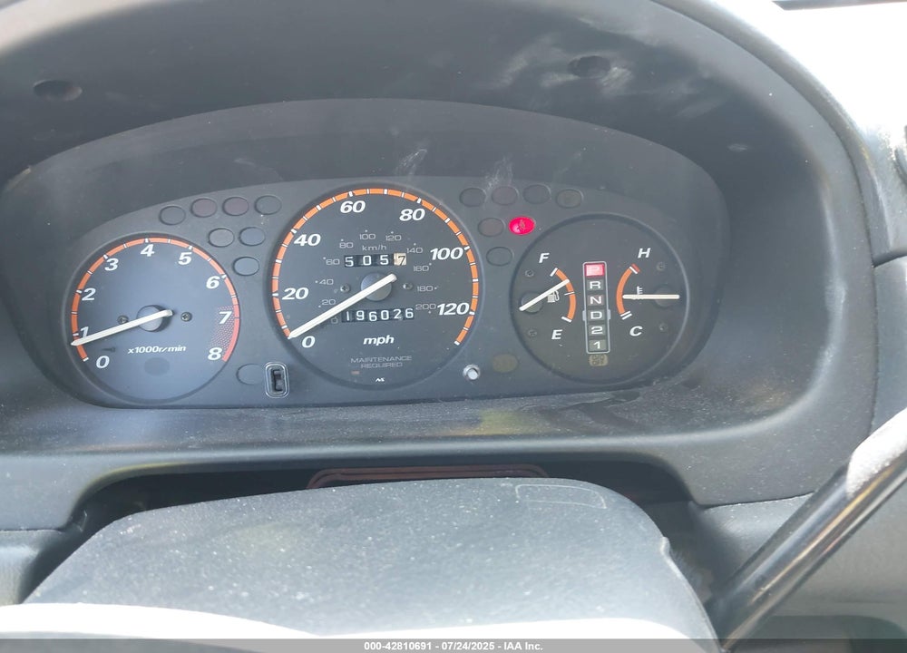 2000 HONDA CR-V EX VIN: JHLRD1865YC049475