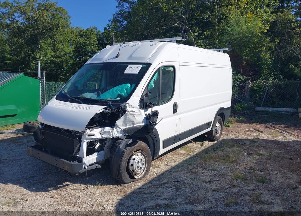 2022 RAM PROMASTER 1500 HIGH ROOF 136 WB VIN: 3C6LRVBG9NE102249