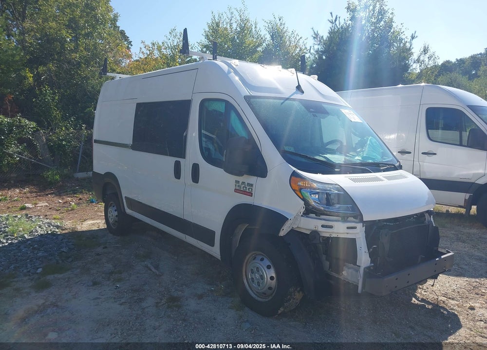 2022 RAM PROMASTER 1500 HIGH ROOF 136 WB VIN: 3C6LRVBG9NE102249