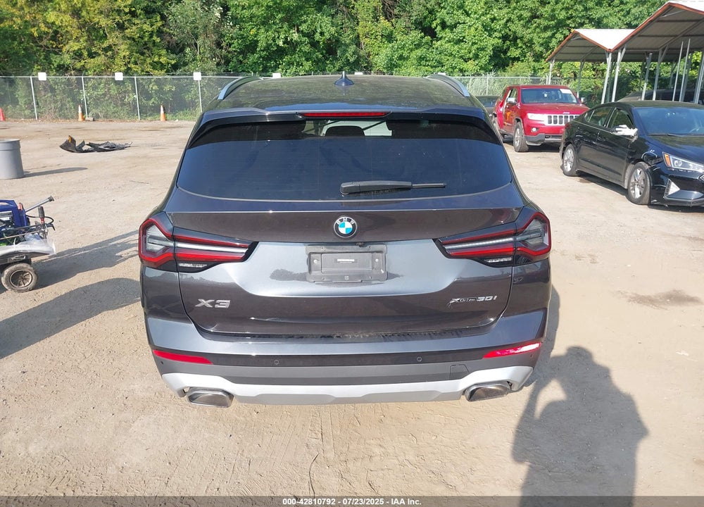 2022 BMW X3 VIN: 5UX53DP0XN9J23011