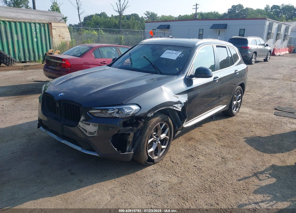 2022 BMW X3 VIN: 5UX53DP0XN9J23011