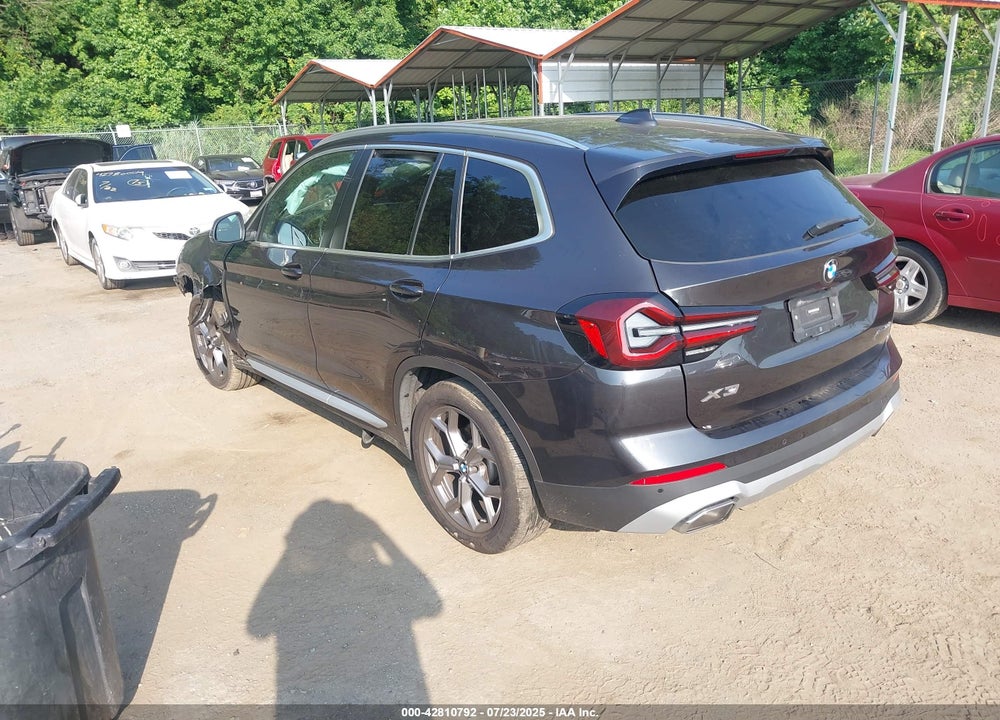 2022 BMW X3 VIN: 5UX53DP0XN9J23011