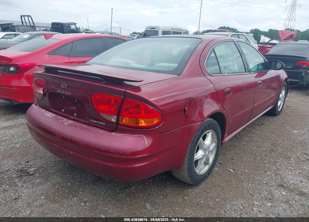2004 OLDSMOBILE ALERO GL2 VIN: 1G3NL52E34C166018