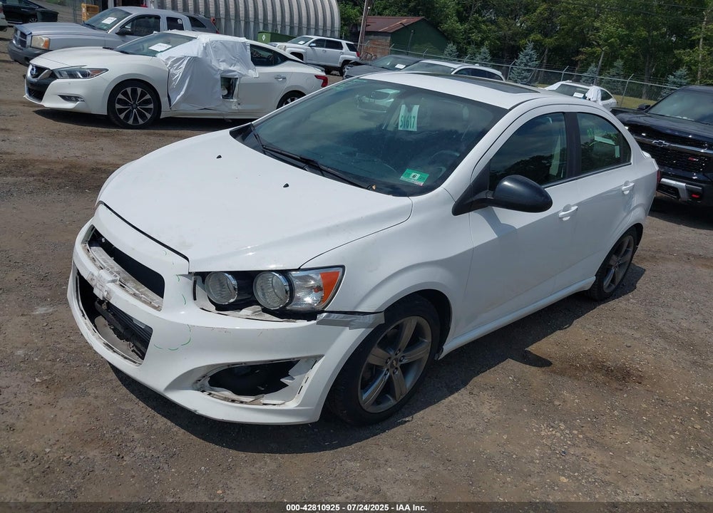 2014 CHEVROLET SONIC RS AUTO VIN: 1G1JG5SB6E4230145