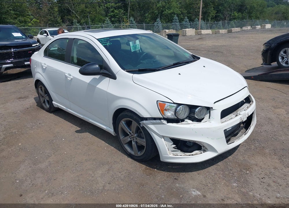 2014 CHEVROLET SONIC RS AUTO VIN: 1G1JG5SB6E4230145