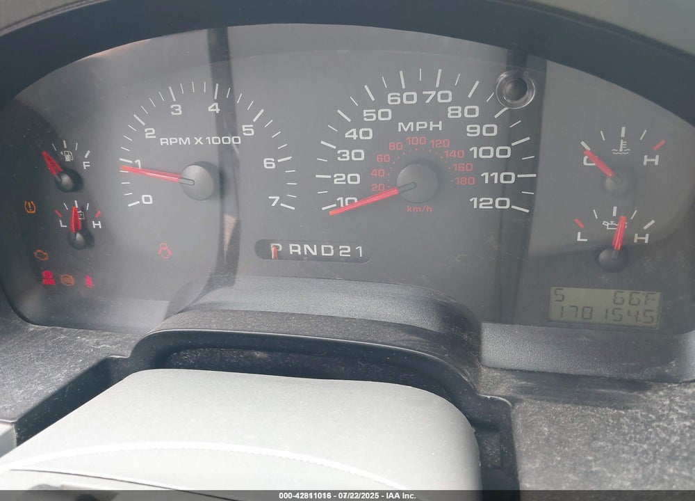 2007 FORD F-150 VIN: 1FTPW14VX7FB29248