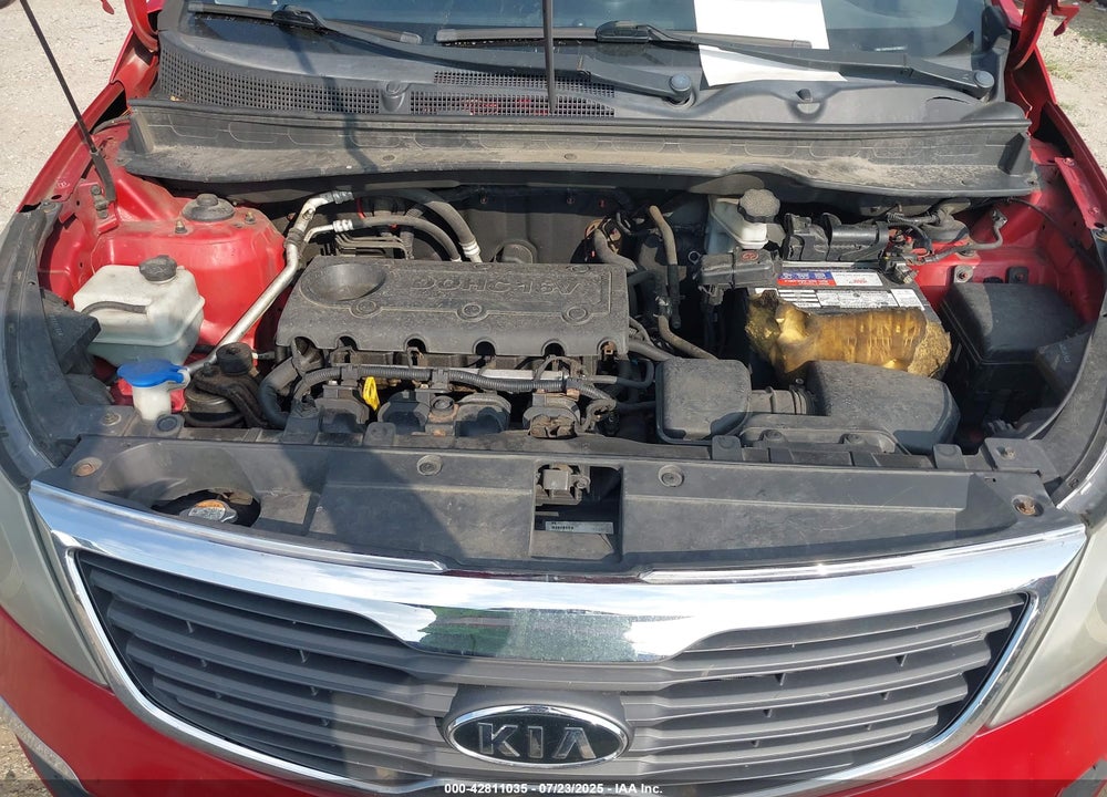 2011 KIA SPORTAGE VIN: KNDPB3A24B7089527