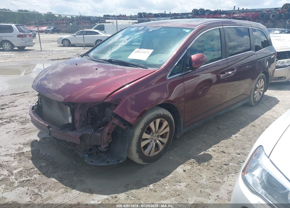 2016 HONDA ODYSSEY EX-L VIN: 5FNRL5H6XGB149712
