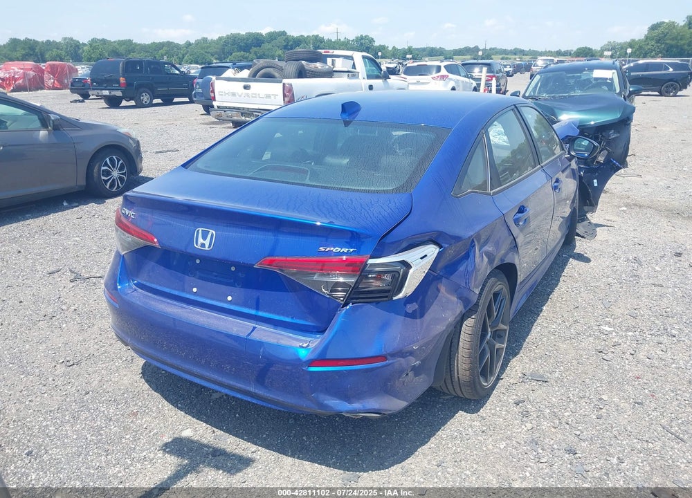 2022 HONDA CIVIC VIN: 2HGFE2F54NH531099