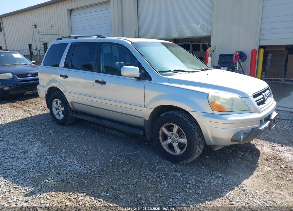 2005 HONDA PILOT EX-L VIN: 5FNYF18635B007808
