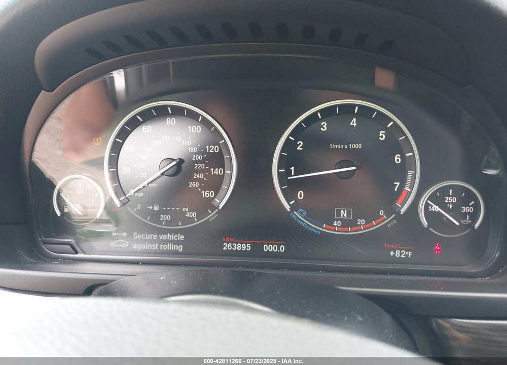 2014 BMW 5 SERIES VIN: WBA5B3C52ED535966