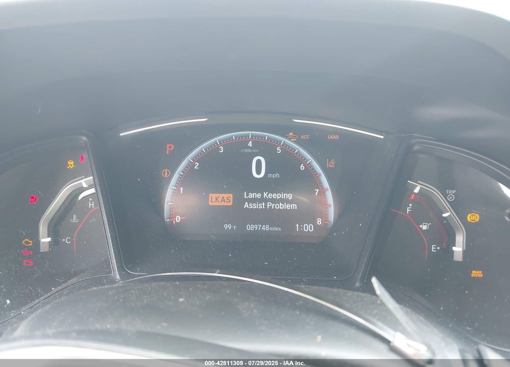 2020 HONDA CIVIC SPORT VIN: SHHFK7H48LU210306