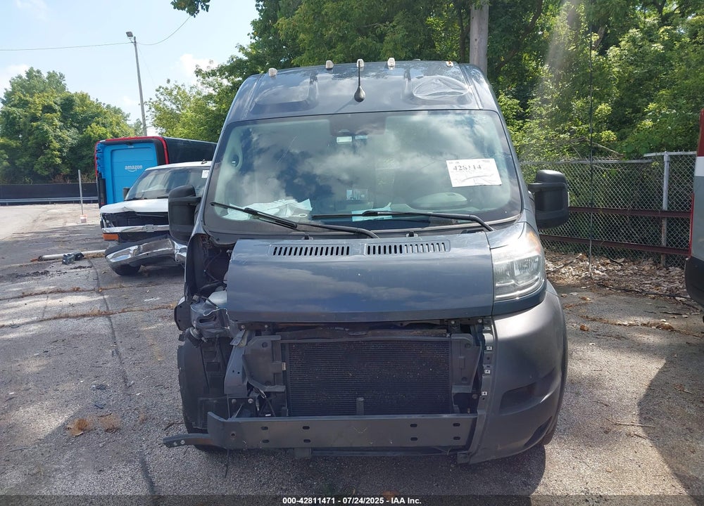 2022 RAM PROMASTER 3500 CARGO VAN HIGH ROOF 159 WB EXT VIN: 3C6MRVJGXNE136223