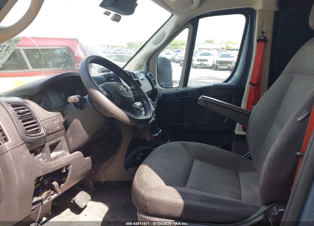 2022 RAM PROMASTER 3500 CARGO VAN HIGH ROOF 159 WB EXT VIN: 3C6MRVJGXNE136223