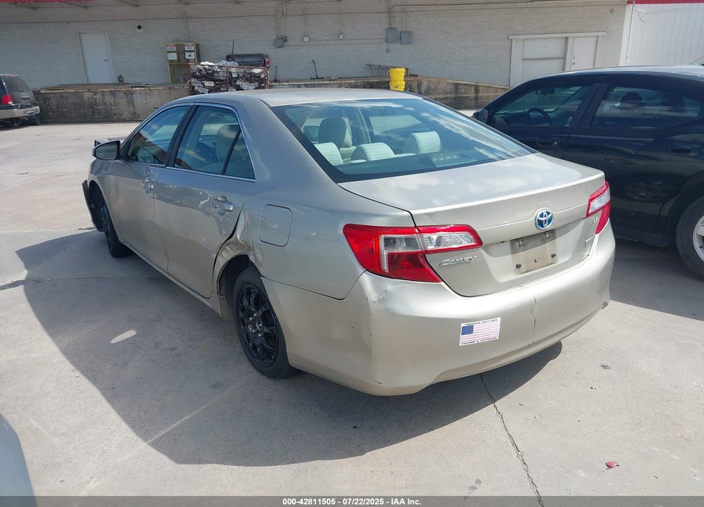 2014 TOYOTA CAMRY HYBRID VIN: 4T1BD1FK7EU132051