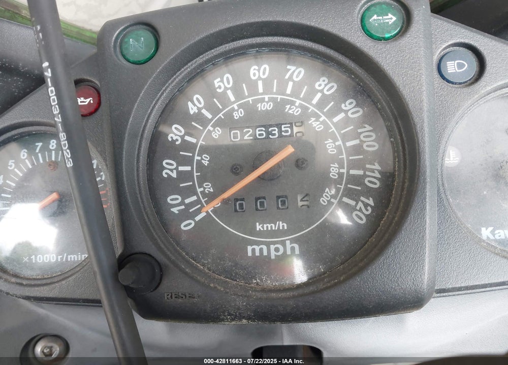 2008 KAWASAKI EX250 J VIN: JKAEXMJ118DA11395