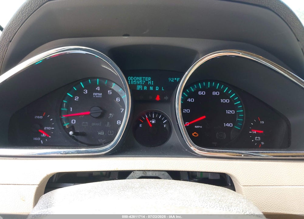 2012 CHEVROLET TRAVERSE VIN: 1GNKRLED8CJ136457