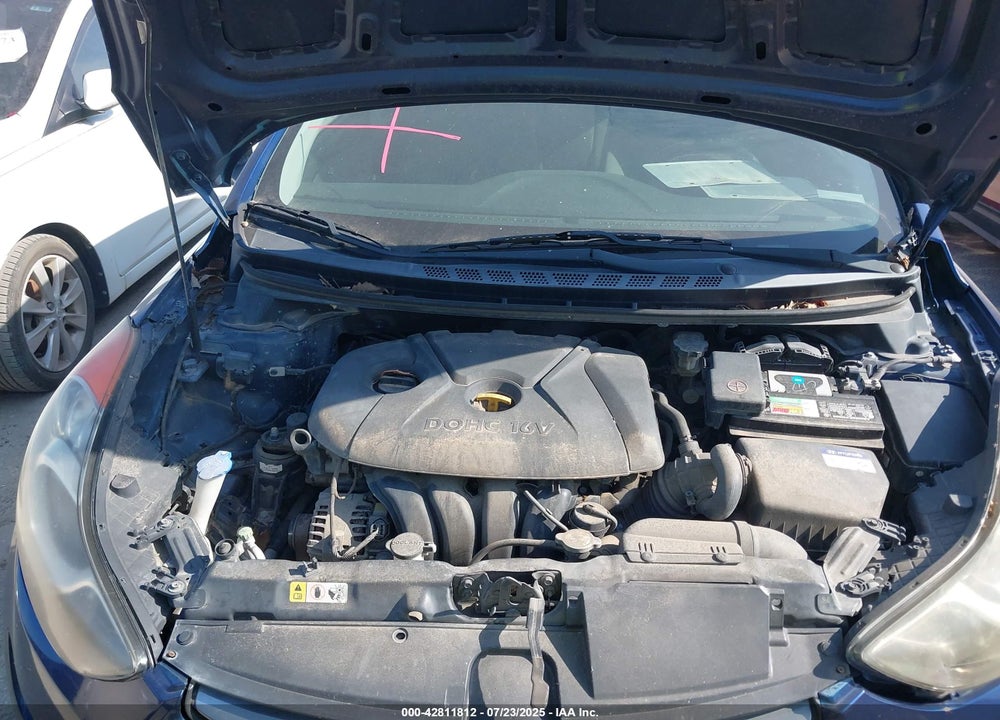 2013 HYUNDAI ELANTRA VIN: KMHDH4AE4DU591875