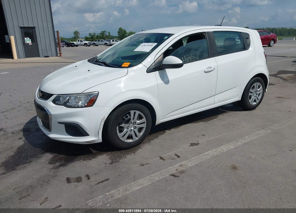 2017 CHEVROLET SONIC LT AUTO VIN: 1G1JG6SH1H4167552