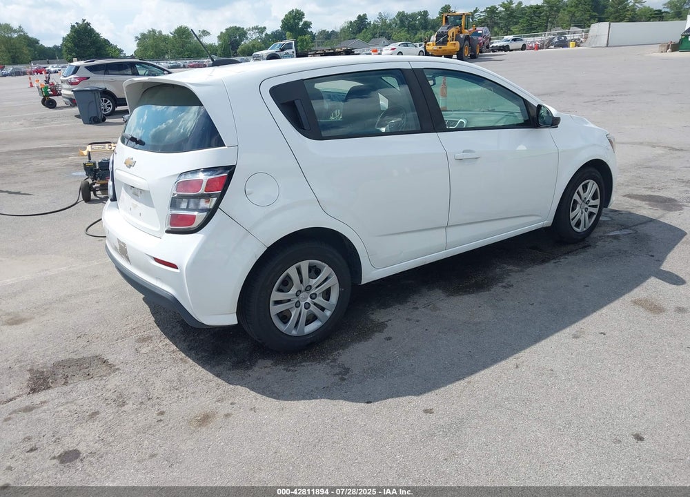 2017 CHEVROLET SONIC LT AUTO VIN: 1G1JG6SH1H4167552