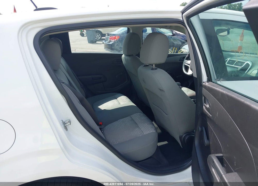2017 CHEVROLET SONIC LT AUTO VIN: 1G1JG6SH1H4167552