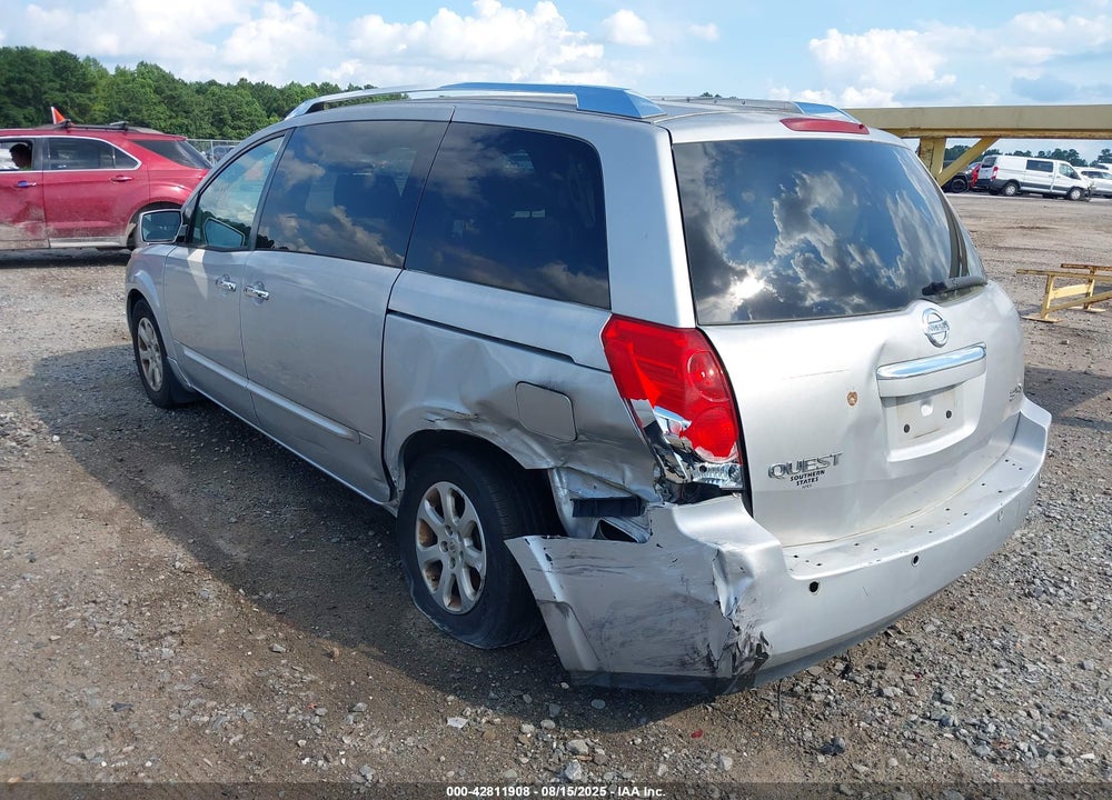2008 NISSAN QUEST 3.5 S VIN: 5N1BV28U98N115543