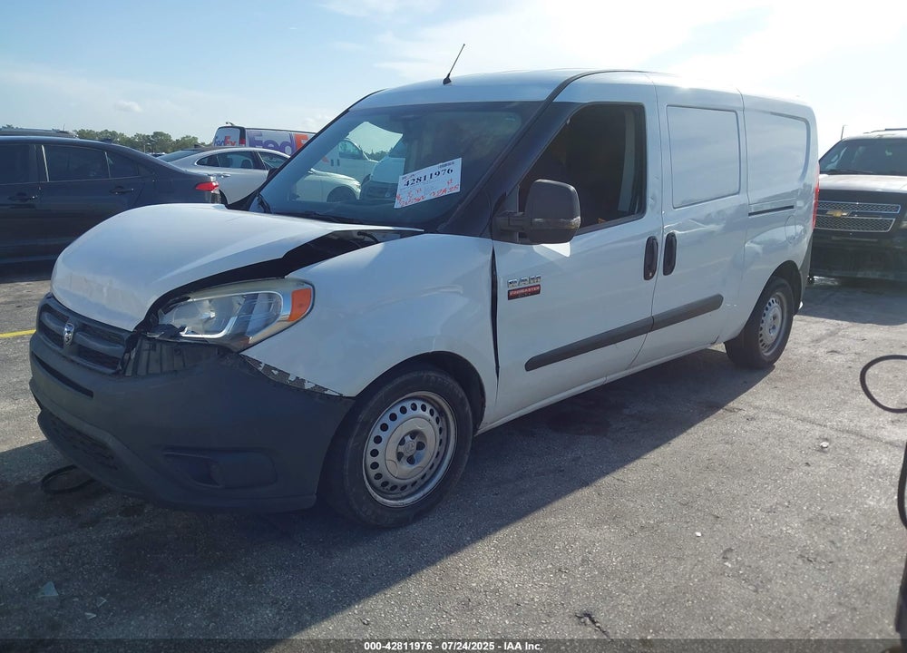2015 RAM PROMASTER CITY TRADESMAN VIN: ZFBERFAT5F6A26516