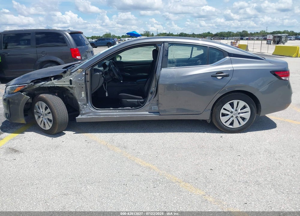 2025 NISSAN SENTRA S VIN: 3N1AB8BV1SY228929