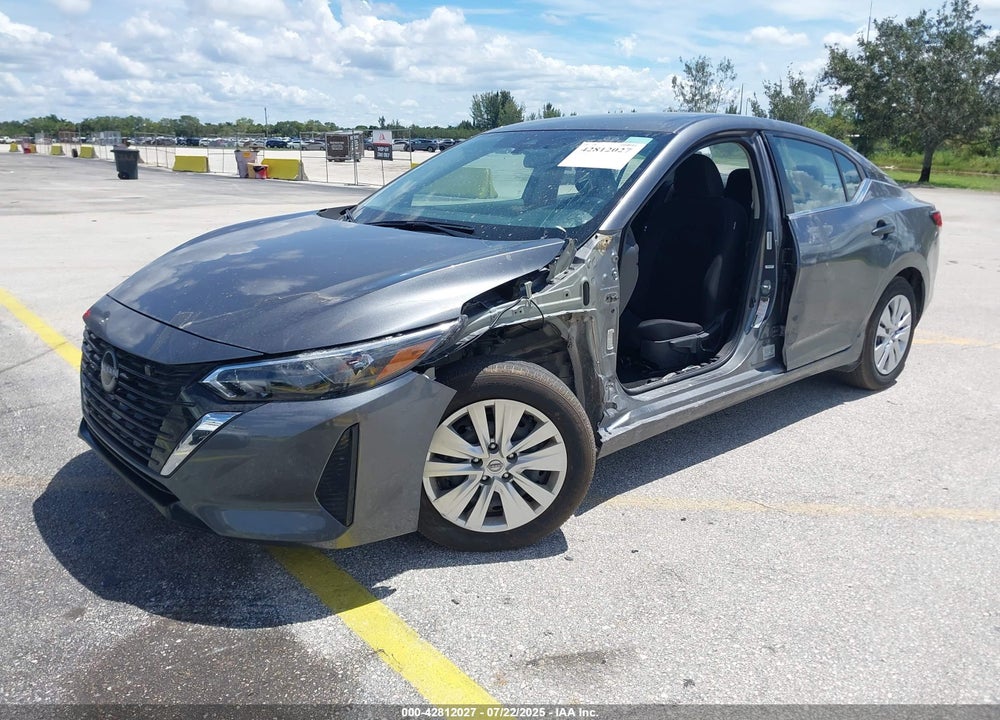 2025 NISSAN SENTRA S VIN: 3N1AB8BV1SY228929