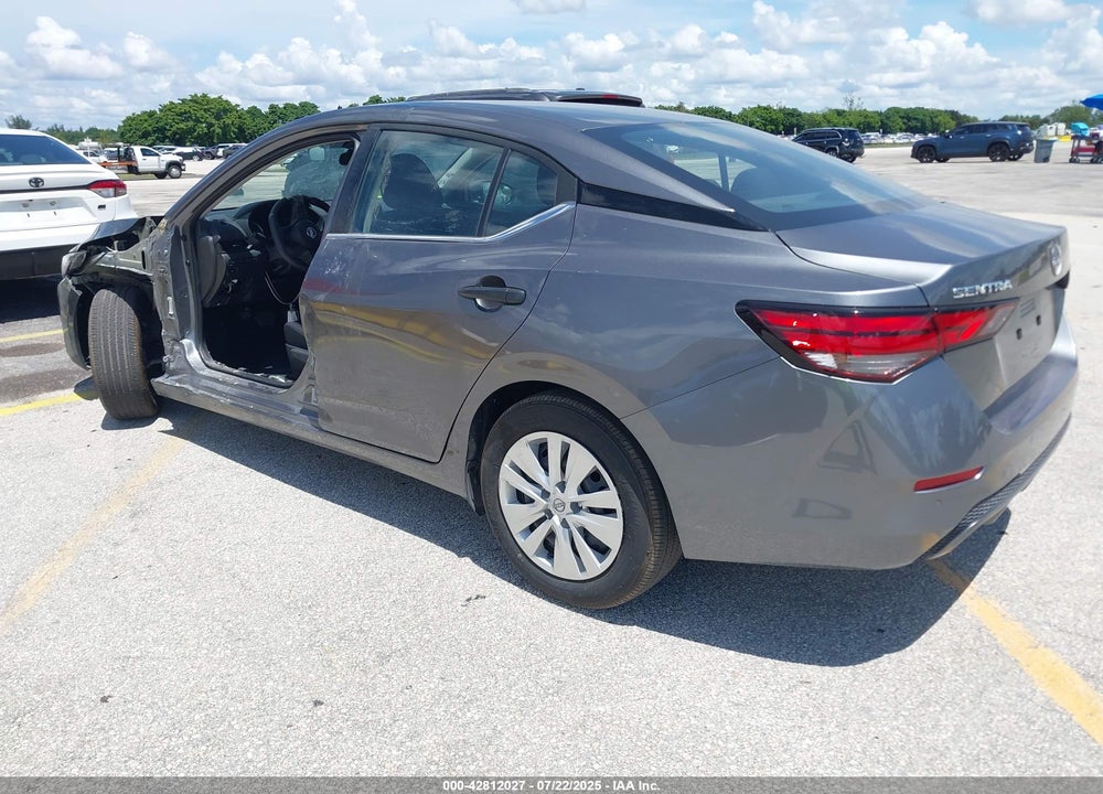 2025 NISSAN SENTRA S VIN: 3N1AB8BV1SY228929