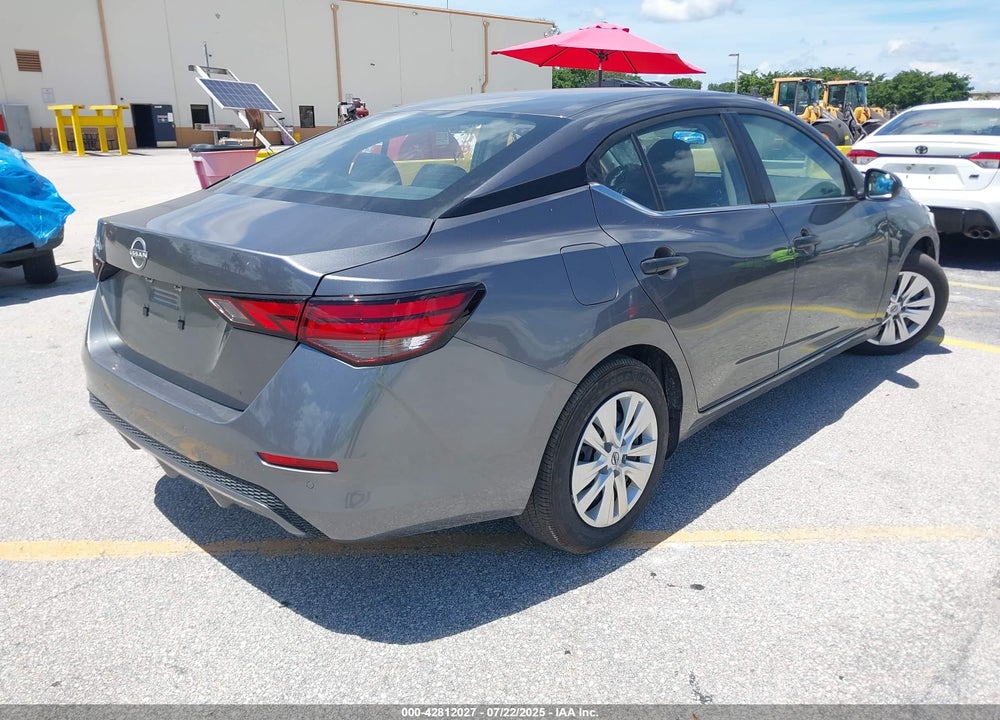 2025 NISSAN SENTRA S VIN: 3N1AB8BV1SY228929