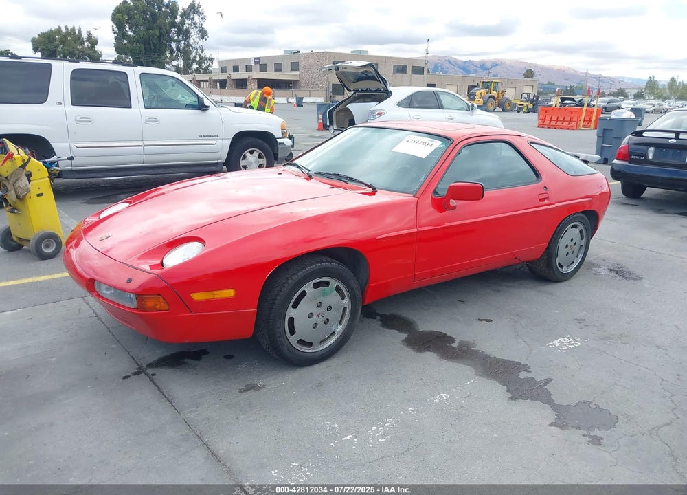 1987 PORSCHE 928 S VIN: WP0JB0920HS860614