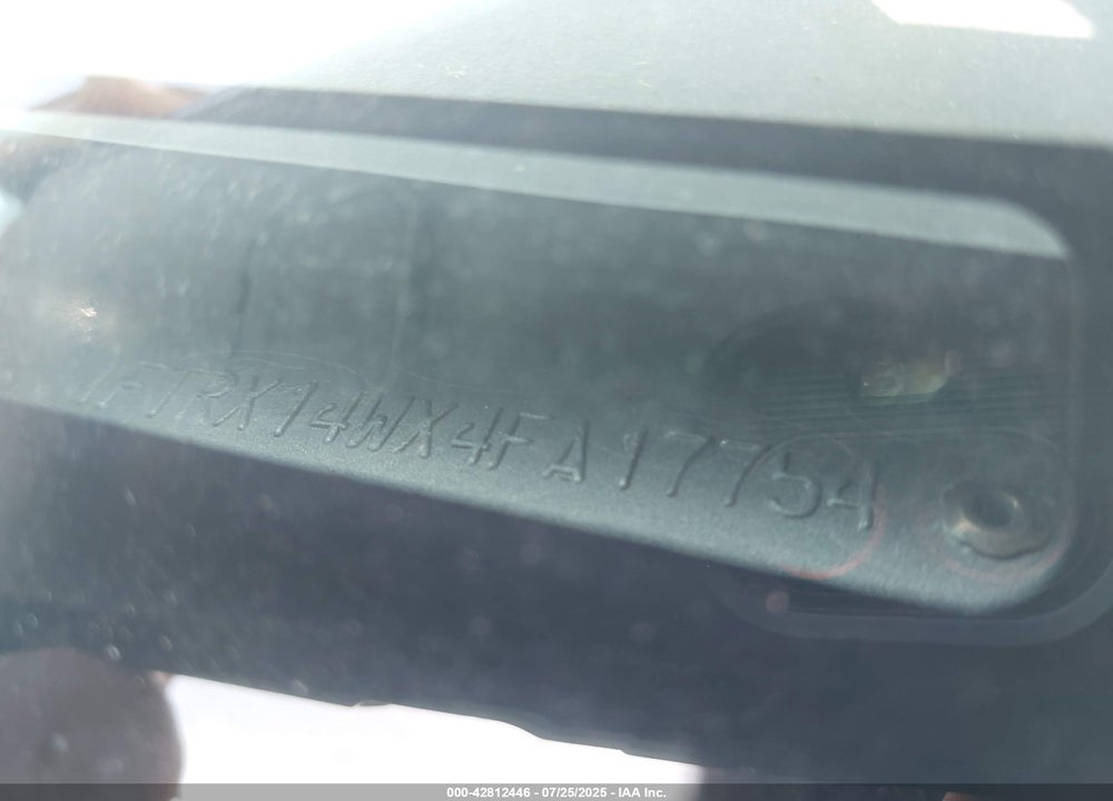 2004 FORD F-150 STX/XL/XLT VIN: 1FTRX14WX4FA17754